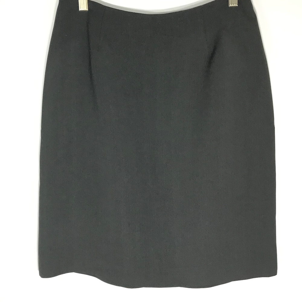Geoffrey Beene Black Pencil Skirt sz 8